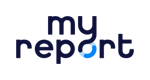 Logo MyReport bleu